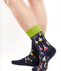 Vrolijke sokken Chemie