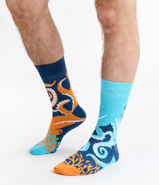 Vrolijke sokken Octopus