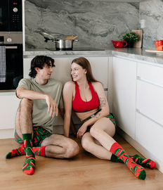 Vrolijke sokken Chilipepers