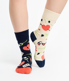 Vrolijke sokken Hartjes