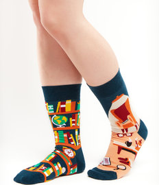 Șosete Vesele Bibliotecă