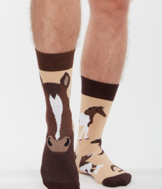 Vrolijke sokken Paarden