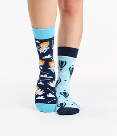 Vrolijke sokken Vliegende cupido