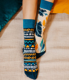 Vrolijke sokken Veren