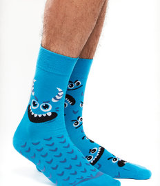 Vrolijke sokken Monster