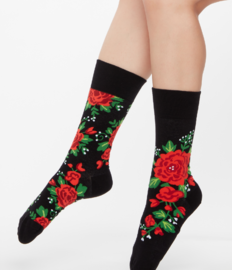 Vrolijke sokken Rozen