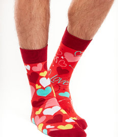 Vrolijke sokken Harten