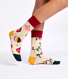 Vrolijke sokken Kerstversiering