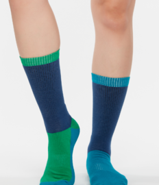 Blauw-groene sportsokken