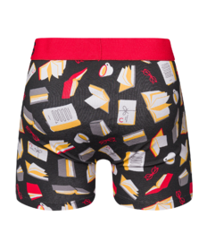 Vrolijke herentrunks Boekenliefhebber