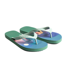 Vrolijke flip-flops Camping