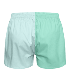 Herenboxershortss turquoise en blauw
