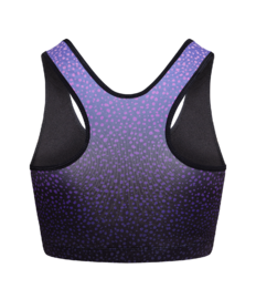 Vrolijke sport-bh Lavendelstippen