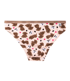 Vrolijke damesslips Puppuccino