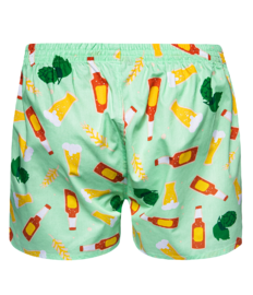 Vrolijke herenboxershorts Bier en hop