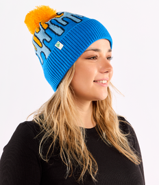 Vrolijke muts Gemorste kleuren