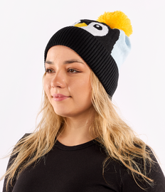 Vrolijke muts Winterpinguïn