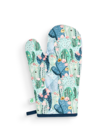 Lustiges Küchenset Blühende Kakteen