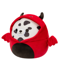 Squishmallows Dustin de dalmatiër in duivelskostuum, 20 cm