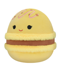 Squishmallows Visconti Macaronul cu Ciocolată și Lămâie, 20 cm