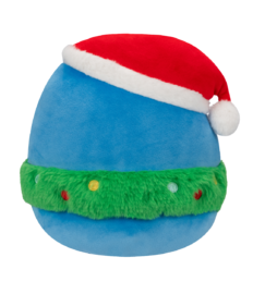 Squishmallows Puff Pinguinul Albastru cu Coroniță și Pălărie, 20 cm