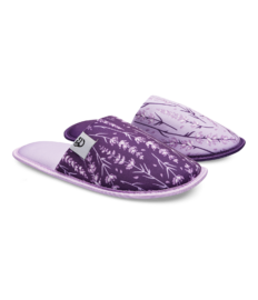 Vrolijke slippers Lavendel