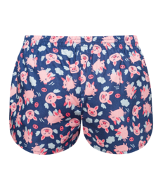 Vrolijke damesboxershorts Vliegende varkens