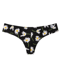 Vrolijke Braziliaanse damesslip Madeliefjes bij nacht