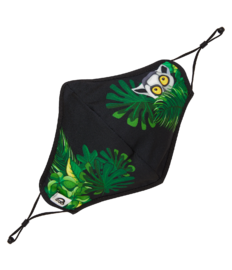 Vrolijk antibacterieel mondkapje Maki – medium