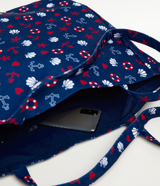 Vrolijke strandtas Maritieme stemming