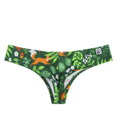Vrolijke Braziliaanse damesslips Dieren uit het bos