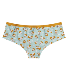 Vrolijke hipsterslips voor dames Cavia