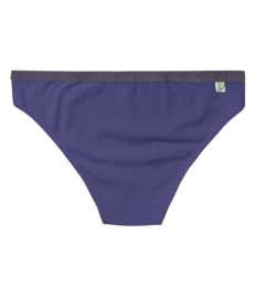 Denimblauwe damesslips