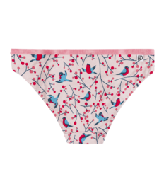 Vrolijke damesslips Vogels in de lijsterbes