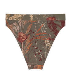 Vrolijke hoge slips Groene velden