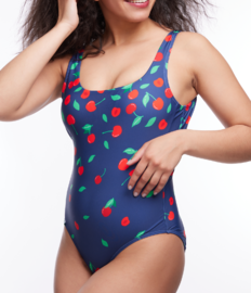 Vrolijk badpak voor dames Zoete kersen