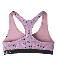 Vrolijke damesbralette Roze dalmatiërs