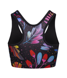 Vrolijke sporttop Neon bloemen