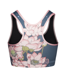 Vrolijke sporttop Roze lotus