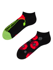 Calzini alla caviglia Buonumore Papaveri selvatici