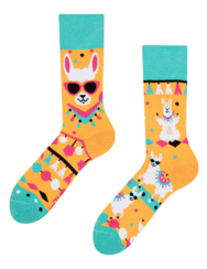 Vidám zokni Vagány láma