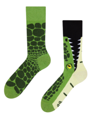 Chaussettes rigolotes Crocodile Chaussettes rigolotes Crocodile