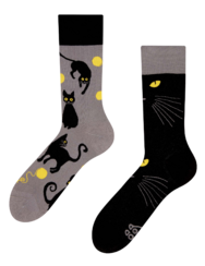 Chaussettes rigolotes Yeux de chat Chaussettes rigolotes Yeux de chat