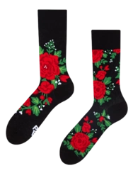 Veselé ponožky Růže