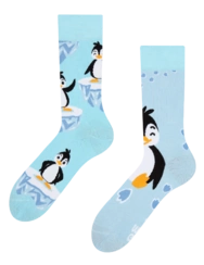 Veselé ponožky Šťastný tučňák