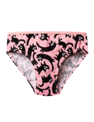 Girls' Briefs Pink Cats