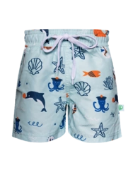 Veselé chlapecké plavkové šortky Mořští kamarádi