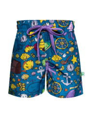 Boys' Swim Shorts Pirate Life