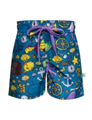 Veselé chlapecké plavkové šortky Život piráta