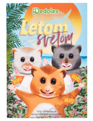 Nálepková kniha s aktivitami Dedoles Škrečky